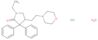 2-Pyrrolidinone, 1-ethyl-4-[2-(4-morpholinyl)ethyl]-3,3-diphenyl-, hydrochloride, hydrate (1:1:1)