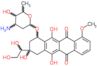 3-(1,2-dihydroxyethyl)-3,5,12-trihydroxy-10-methoxy-6,11-dioxo-1,2,3,4,6,11-hexahydrotetracen-1-yl 3-amino-2,3,6-trideoxyhexopyranoside