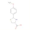 4-Thiazolidinecarboxylic acid, 2-(4-methoxyphenyl)-, (4R)-