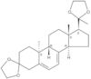 Pregna-5,7-diene-3,20-dione, cyclic 3,20-bis(1,2-ethanediyl acetal), (9β,10α)-