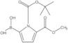 1-(1,1-Dimethylethyl) 2-methyl 5-borono-1H-pyrrole-1,2-dicarboxylate