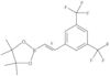 2-[(1E)-2-[3,5-Bis(trifluoromethyl)phenyl]ethenyl]-4,4,5,5-tetramethyl-1,3,2-dioxaborolane