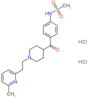 N-[4-[[1-[2-(6-Methyl-2-pyridinyl)ethyl]-4-piperidinyl]carbonyl]phenyl]methanesulfonamide hydrochl…