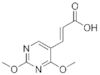 (E)-5-(2-carboxyvinyl)-2,4-*dimethoxypyrimidine