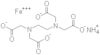 Ferrate(1-), [[N,N′-1,2-ethanediylbis[N-[(carboxy-κO)methyl]glycinato-κN,κO]](4-)]-, ammonium (1:1…