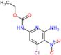 ethyl (6-amino-4-chloro-5-nitropyridin-2-yl)carbamate