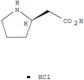 2-Pyrrolidineaceticacid, hydrochloride (1:1), (2R)-