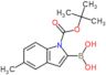 1-(1,1-Dimethylethyl) 2-borono-5-methyl-1H-indole-1-carboxylate