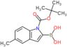 [1-(tert-butoxycarbonyl)-5-methyl-1H-indol-2-yl]boronic acid