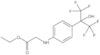 N-[4-[2,2,2-Trifluoro-1-hydroxy-1-(trifluoromethyl)ethyl]phenyl]glycine ethyl ester