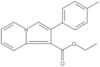 Ethyl 2-(4-methylphenyl)-1-indolizinecarboxylate