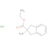 1H-Indene-2-carboxylic acid, 2-amino-2,3-dihydro-, ethyl ester,hydrochloride