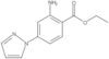 Ethyl 2-amino-4-(1H-pyrazol-1-yl)benzoate