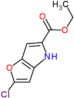 Ethyl 2-chloro-4H-thieno[3,2-b]pyrrole-5-carboxylate