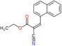 ethyl (2Z)-2-cyano-3-(naphthalen-1-yl)prop-2-enoate