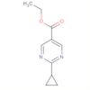 5-Pyrimidinecarboxylic acid, 2-cyclopropyl-, ethyl ester