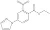 Ethyl 2-nitro-4-(1H-pyrazol-1-yl)benzoate