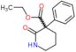 ethyl 2-oxo-3-phenylpiperidine-3-carboxylate