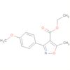 4-Isoxazolecarboxylic acid, 3-(4-methoxyphenyl)-5-methyl-, ethyl ester