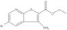 Ethyl 3-amino-5-bromothieno[2,3-b]pyridine-2-carboxylate