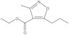 Ethyl 3-methyl-5-propyl-4-isoxazolecarboxylate