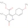 5-Pyrimidinecarboxylic acid,1,2,3,4-tetrahydro-4-(4-methoxyphenyl)-6-methyl-2-oxo-, ethyl ester