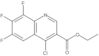 Ethyl 4-chloro-6,7,8-trifluoro-3-quinolinecarboxylate