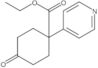 Ethyl 4-oxo-1-(4-pyridinyl)cyclohexanecarboxylate