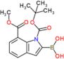 1-(1,1-Dimethylethyl) 7-methyl 2-borono-1H-indole-1,7-dicarboxylate