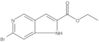 Ethyl 6-bromo-1H-pyrrolo[3,2-c]pyridine-2-carboxylate