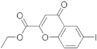 Ethyl 6-iodo-4-oxo-4H-1-benzopyran-2-carboxylate