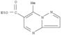 Pyrazolo[1,5-a]pyrimidine-6-carboxylicacid, 7-methyl-, ethyl ester