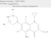 3-Quinolinecarboxylic acid, 5-amino-1-cyclopropyl-7-[(3R,5S)-3,5-dimethyl-1-piperazinyl]-6,8-difluoro-1,4-dihydro-4-oxo-, rel-