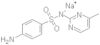 Benzenesulfonamide, 4-amino-N-(4-methyl-2-pyrimidinyl)-, sodium salt (1:1)