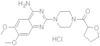 1-(4-amino-6,7-dimethoxy-2-quinazolinyl)4-[(tetrahydro-2-furanyl)carbonyl]piperazine hydrochloride