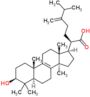 (3beta)-3-hydroxy-24-methylidenelanost-8-en-21-oic acid