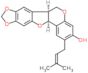 (6aS,12aS)-2-(3-methylbut-2-en-1-yl)-6a,12a-dihydro-6H-[1,3]dioxolo[5,6][1]benzofuro[3,2-c]chromen…