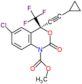 methyl (4S)-6-chloro-4-(2-cyclopropylethynyl)-2-oxo-4-(trifluoromethyl)-3,1-benzoxazine-1-carboxylate