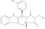 1H-Imidazo[1',5':1,6]pyrido[3,4-b]indole-1,3(2H)-dione,5,6,11,11a-tetrahydro-5-(3-hydroxyphenyl)-2-(phenylmethyl)-, (5R,11aS)-