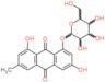 3,8-dihydroxy-6-methyl-9,10-dioxo-9,10-dihydroanthracen-1-yl beta-D-glucopyranoside