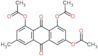 1,3,8-Tris(acetyloxy)-6-methyl-9,10-anthracenedione