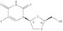 2,4(1H,3H)-Pyrimidinedione,5-fluoro-1-[2-(hydroxymethyl)-1,3-oxathiolan-5-yl]-, (2R-cis)- (9CI)