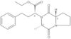 Ethyl (αS,3S,8aS)-hexahydro-3-methyl-1,4-dioxo-α-(2-phenylethyl)pyrrolo[1,2-a]pyrazine-2(1H)-acetate
