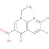 1,8-Naphthyridine-3-carboxylic acid,7-chloro-1-ethyl-6-fluoro-1,4-dihydro-4-oxo-