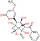 (3R,4aR,5S,6S,7S,7aS)-7-benzoyl-4a,6,7a,8-tetrahydroxy-5-(4-methoxy-2-oxo-2H-pyran-6-yl)hexahydro-3,6-methanocyclopenta[c]pyran-1(3H)-one
