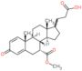 Pregn-4-ene-7,21-dicarboxylic acid, 17-hydroxy-3-oxo-, γ-lactone, 7-methyl ester, (7α,17α)-