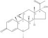 (6α,9β,11β)-9,11-Epoxy-17-hydroxy-6-methylpregna-1,4-diene-3,20-dione