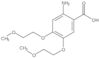 2-Amino-4,5-bis(2-methoxyethoxy)benzoic acid
