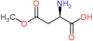 (2R)-2-amino-4-methoxy-4-oxobutanoic acid