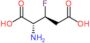 (3S)-3-fluoro-L-glutamic acid